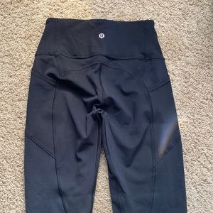 Lululemon all the right places crop leggings